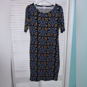 LuLaRoe size medium floral knee length dress new without tags